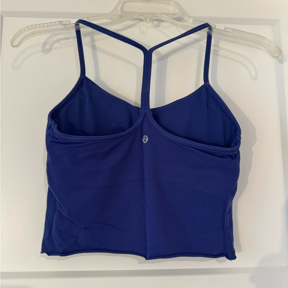 lululemon athletica Blue Tank Top